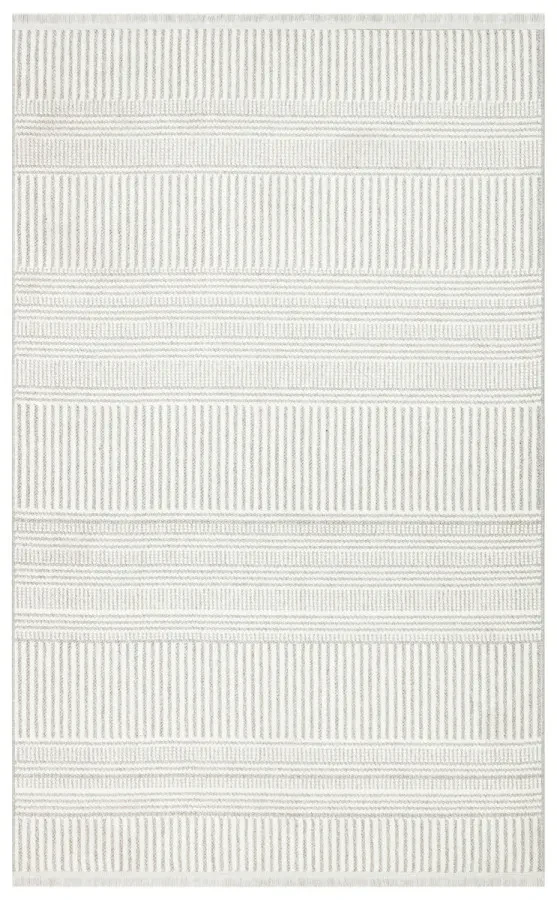 Килим  Oslo OSL 01 White Grey сіро-білий прямокутний 160*230 см, фото 1