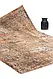 Килим  Paintage 3201 Golden Rose теракотовий прямокутний 80*150 см, фото 6