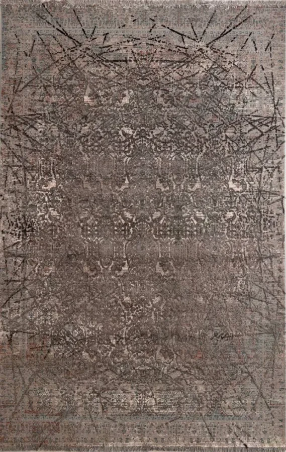 Килим Historia 3045A Mink коричневий прямокутний 80*150 см