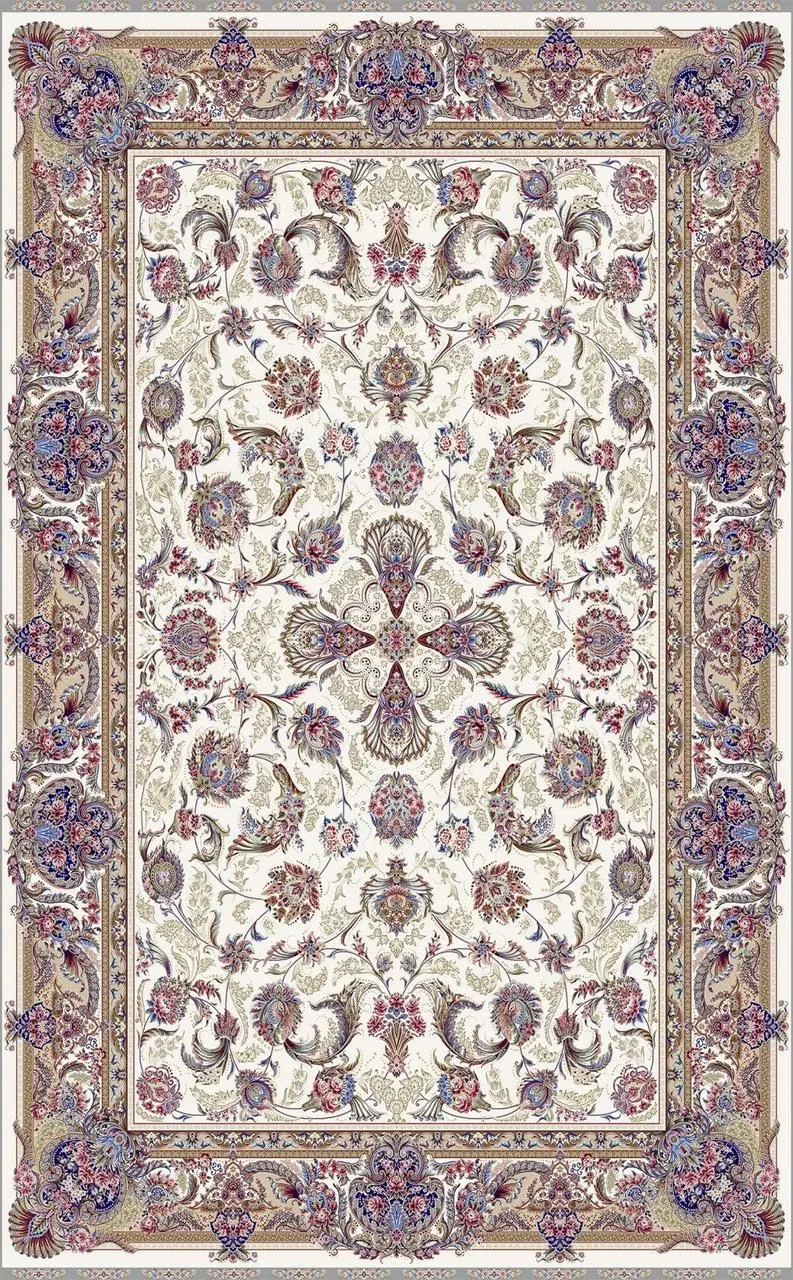 Килим  Isfahan ISF 01 Cream бежевий прямокутний 160*230 см