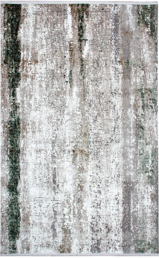 Килим Porto PT 02 Grey Green сіро-зелений прямокутний 80*150 см