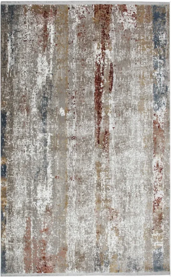 Килим Porto PT 02 Grey Terra теракотовий прямокутний 120*180 см