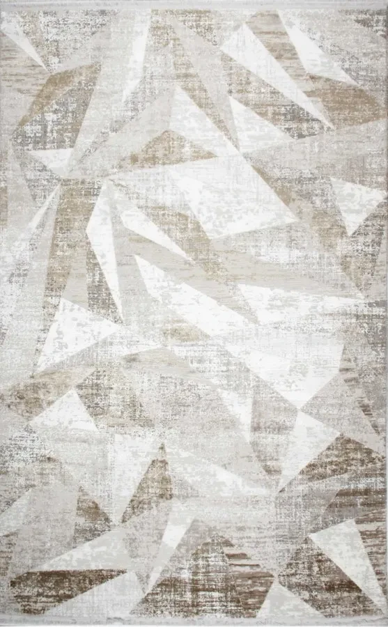 Килим Porto PT 05 Grey Beige сіро-бежевий прямокутний 80*150 см