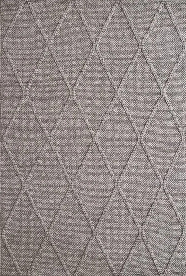 Килим ручної роботи Jade New Diamond Beige бежевий прямокутний 80*150 см