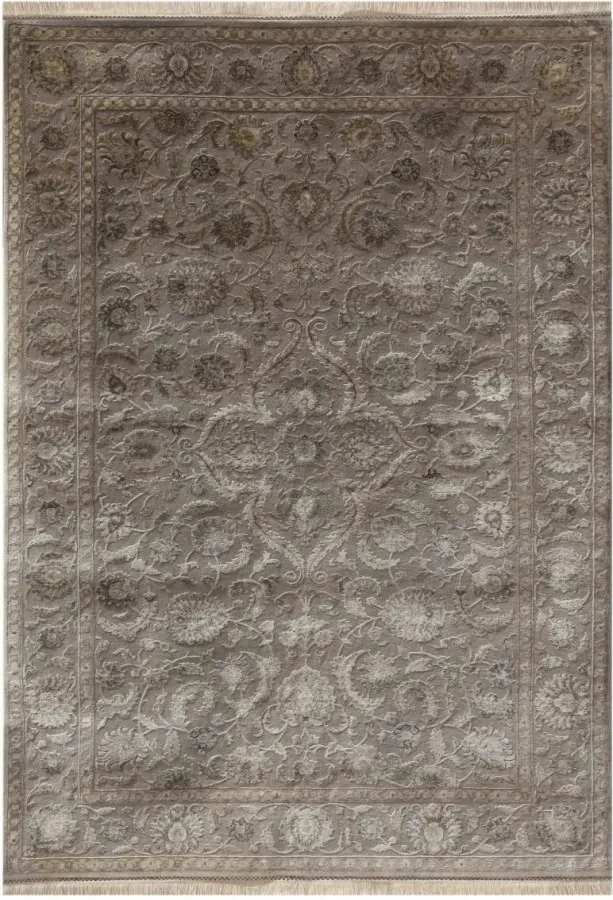 Килим ручної роботи Jaipur QNQ-21 Soft Grey Soft Grey сірий прямокутний 90*150 см