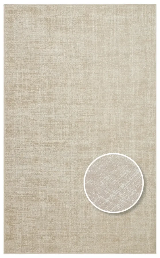 Килим безворсовий  Kalahari KLH Plain Beige бежевий прямокутний 160*230 см