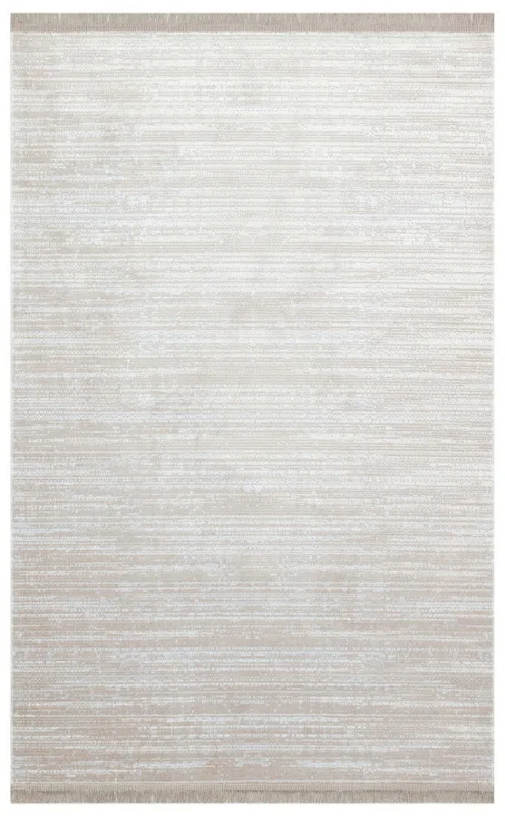 Килим безворсовий Sateen ST 09 Beige Gold XW сіро-бежевий прямокутний 80*300 см