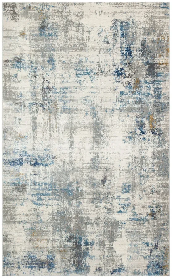 Килим  Lagos LGS 09 Cream Blue сіро-блакитний прямокутний 200*290 см, фото 1