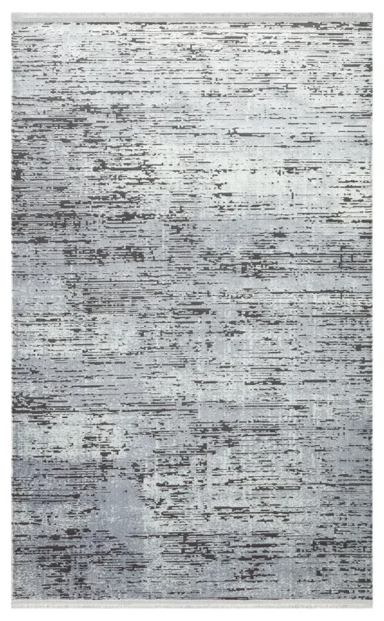 Килим безворсовий  Sateen ST 20 Silver сріблястий прямокутний 160*230 см