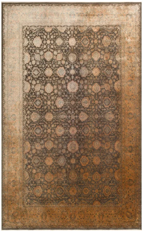Килим  Lahor LHR 01 terra теракотовий прямокутний 200*300 см