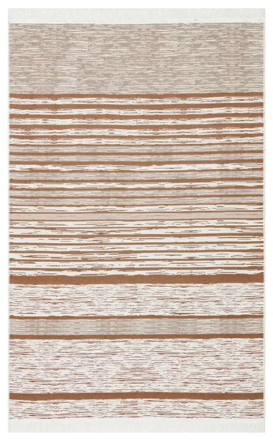 Килим безворсовий двосторонній Arya AR 27 Cream Beige бежевий прямокутний 80*150 см