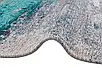 Килим безворсовий  Smart SM 36 Grey Aqua XW бірюзовий прямокутний 80*150 см, фото 4