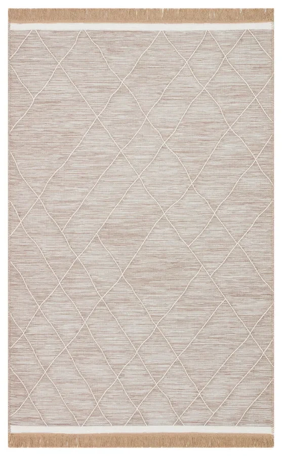 Килим безворсовий двосторонній Arya Craft ARC 02 Beige бежевий прямокутний 80*150 см
