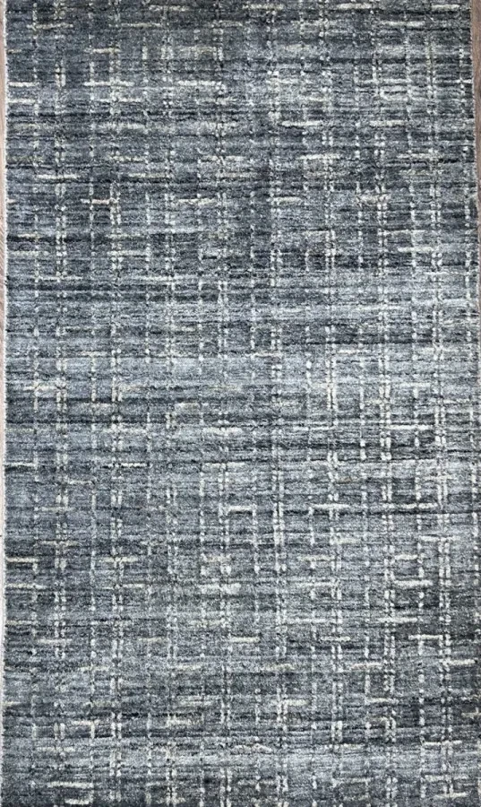 Килим ручної роботи  Bhadohi BHS Charcoal Beige сірий прямокутний 90*150 см