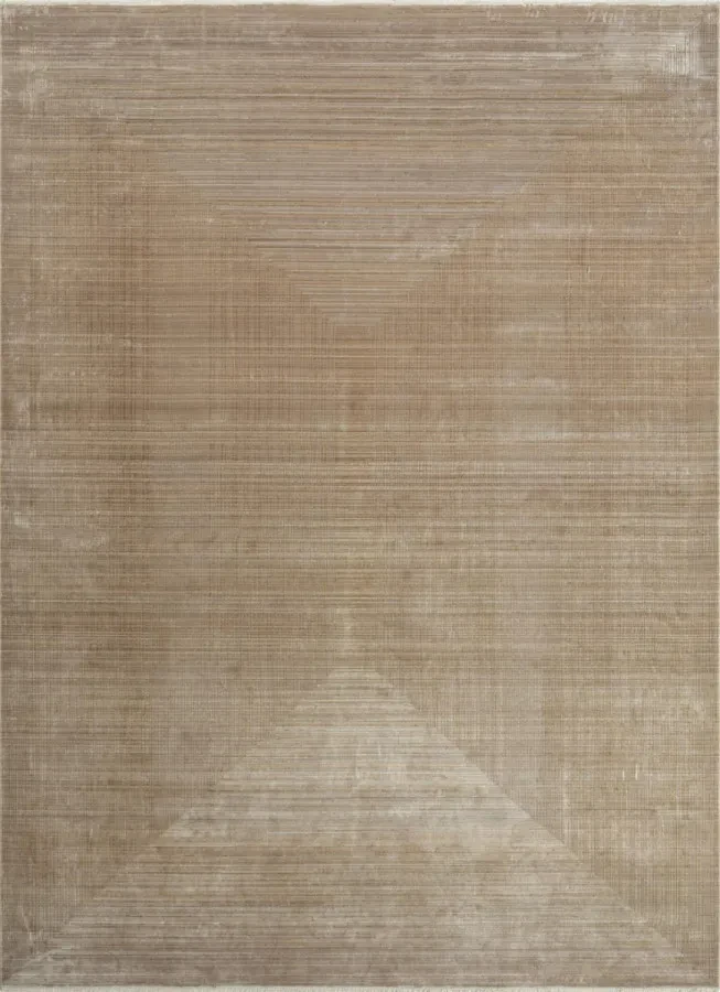 Килим Soho Chrome Tobacco бежево-коричневий прямокутний 80*150 см