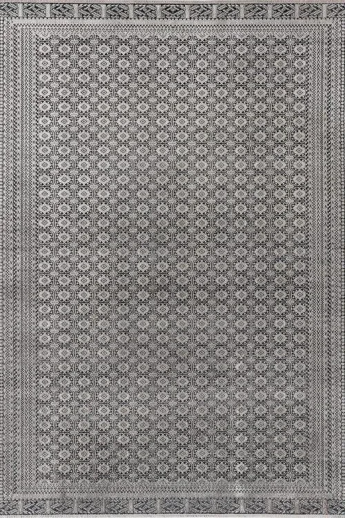 Килим  Soho Guaj 3805 Lead сірий прямокутний 80*150 см