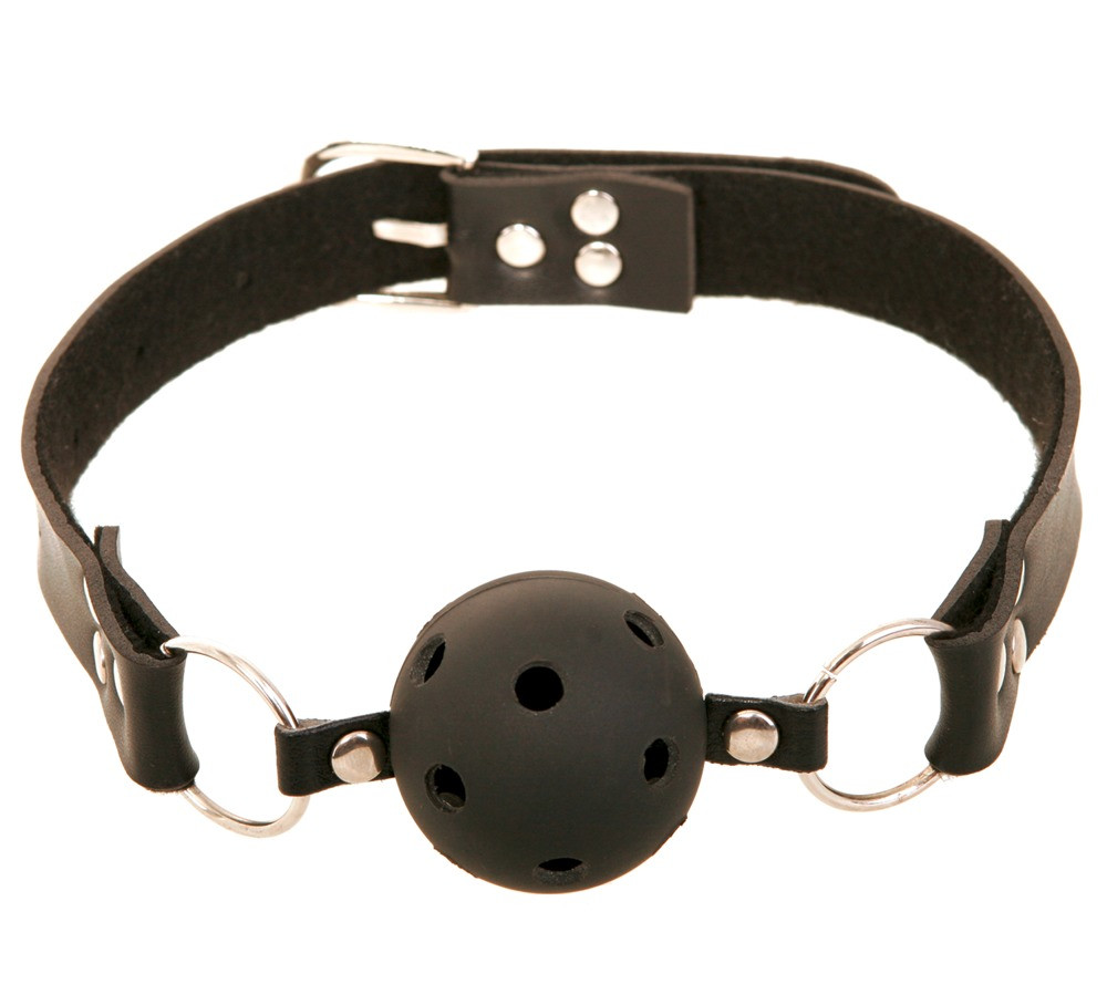 Кляп кулька FFS Breathable Ball Gag Black, фото 1