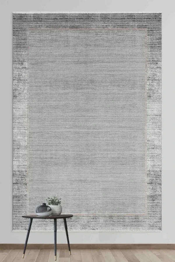 Килим Soho House 3907 Ombre сірий прямокутний 80*150 см