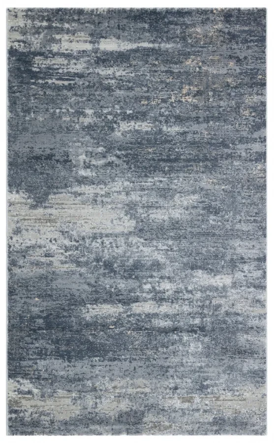 Килим  Como CM 09 Dark Grey Blue NW синій прямокутний 80*150 см, фото 1