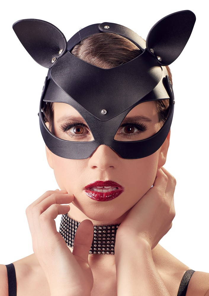 Маска кішки БДСМ на очі — 2492725 Bad Kitty Cat Mask Black, фото 1