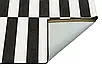 Килим безворсовий  Luna LN 35 White Black чорно-білий прямокутний 75*150 см, фото 7