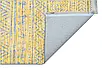 Килим безворсовий  Luna LN 50 Yellow Blue жовто-синій прямокутний 75*150 см, фото 5