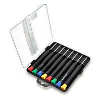 Набір викруток BAKKU BK-6108 8 шт Torx T3 T4 T5 T6 Плюс 1.2 1.5 мм Мінус 1.5 мм для ремонту гаджетів brooklyn