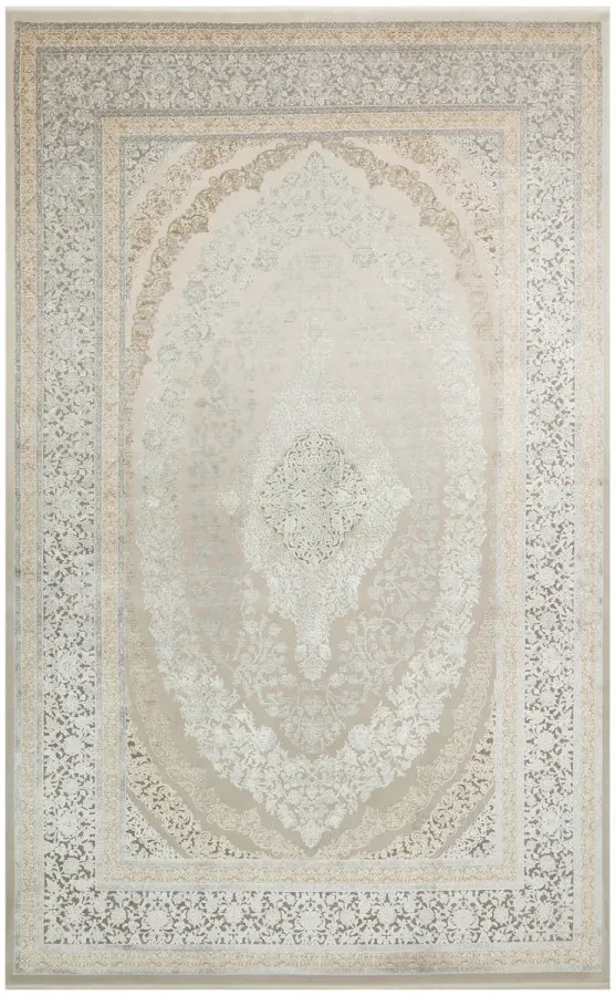 Килим Mahal MHL 08 Cream Grey кремово-сірий прямокутний 80*150 см