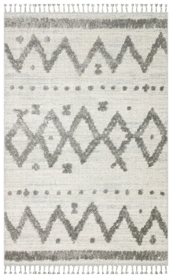 Килим Sydney SYD 04 Grey сірий прямокутний 80*150 см, фото 1