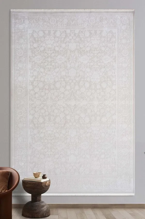 Килим  Merlot Polen білий прямокутний 160*230 см