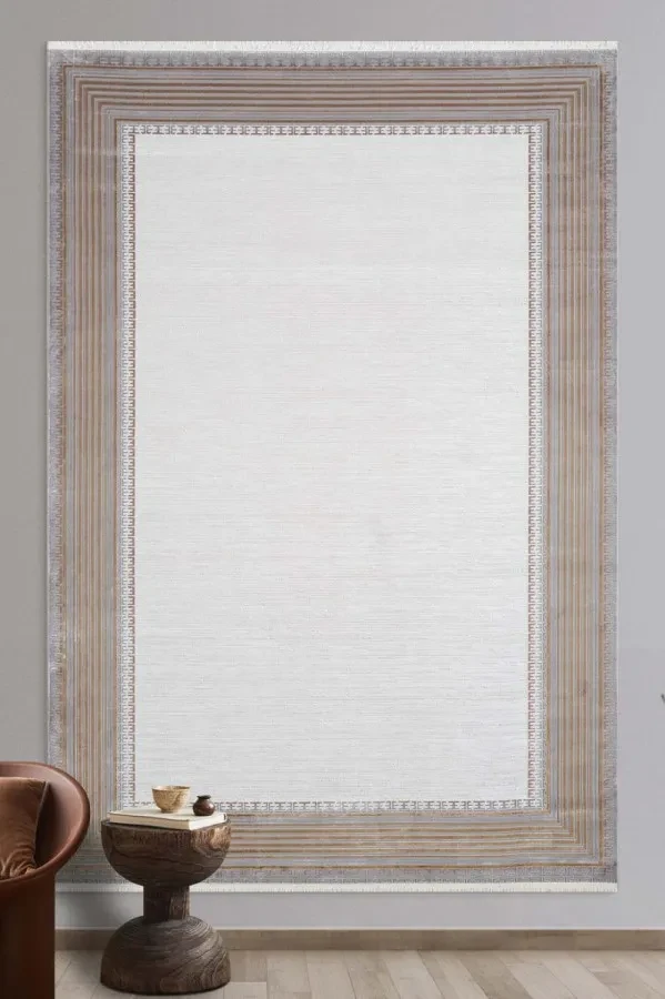 Килим Merlot Soft Comfort бежево-золотистий прямокутний 160*230 см, фото 1