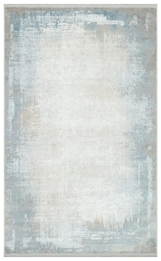 Килим  Modena MDN 04 Cream Blue блакитний прямокутний 160*230 см, фото 1