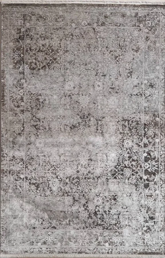 Килим  ELEXUS ASCENSION 3323 Acik Gri сірий прямокутний 80*150 см