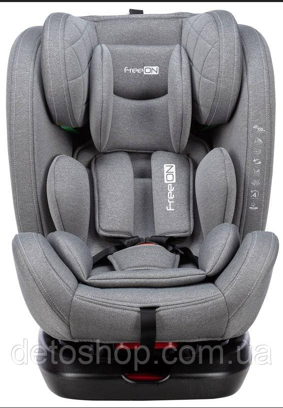 Автокрісло FreeON Sierra, 40 - 150 см, grey