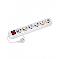 Подовжувач 6 г із заземленням + вимикач 5 м SOKOL