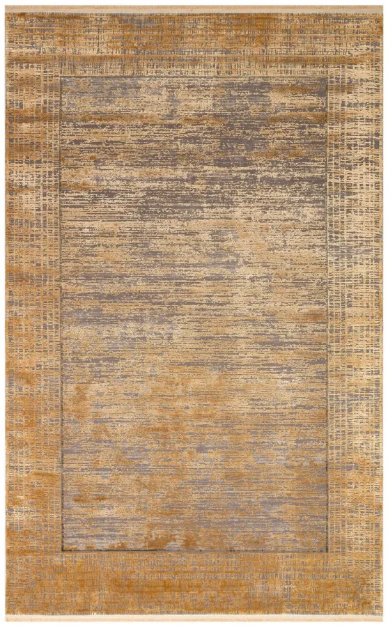 Килим Fresco Dyed FSD 02 Antik Gold золотистий прямокутний 80*150 см