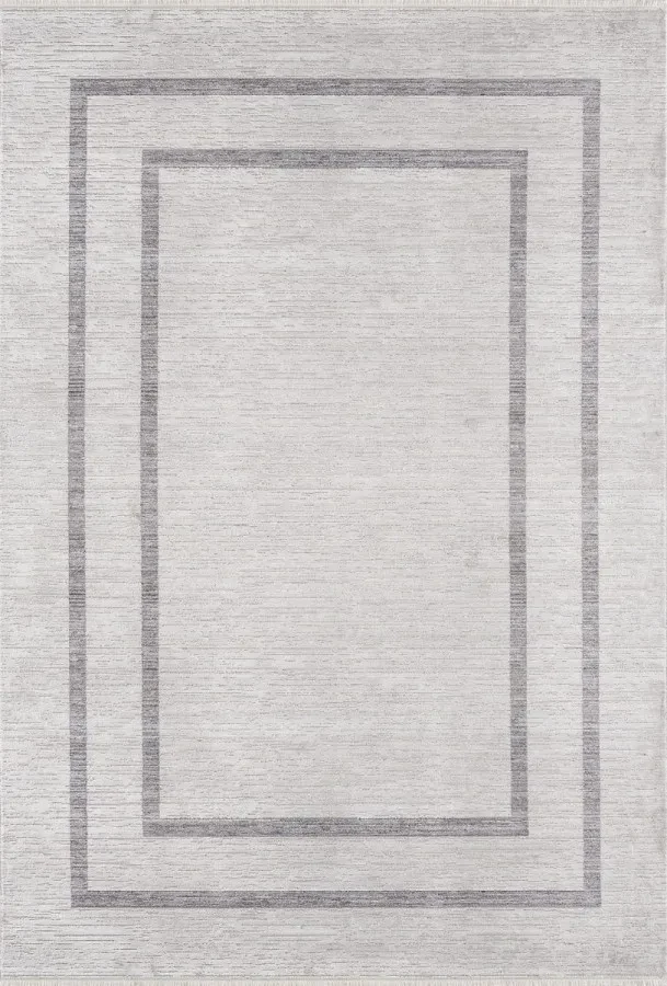 Килим  Motion 3312 Moos Grey сірий прямокутний 80*150 см, фото 1
