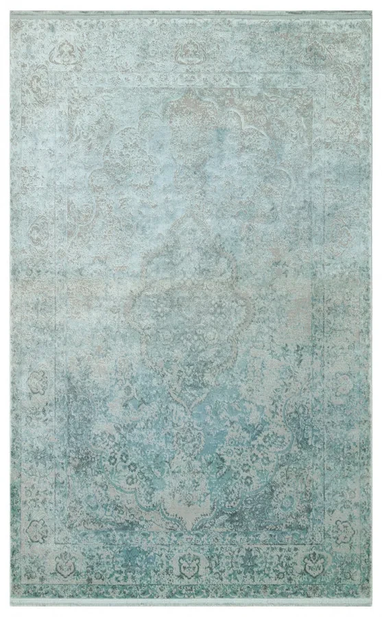 Килим  Verona Dyed VRD 04 Aqua бірюзовий прямокутний 200*290 см