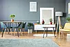 Килим  Verona Dyed VRD 04 Aqua бірюзовий прямокутний 200*290 см, фото 3