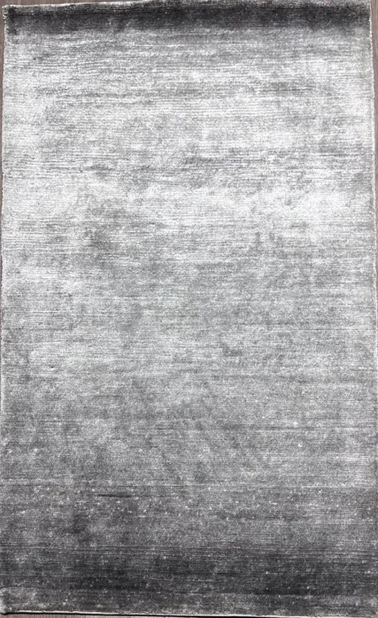 Килим ручної роботи  Natura Plain Charcoal сірий прямокутний 90*150 см