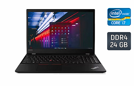 Ультрабук Lenovo ThinkPad T15 G1/ 15.6" (1920x1080)/ Core i7-10510U/ 24 GB RAM/ 512 GB SSD/ UHD, фото 1