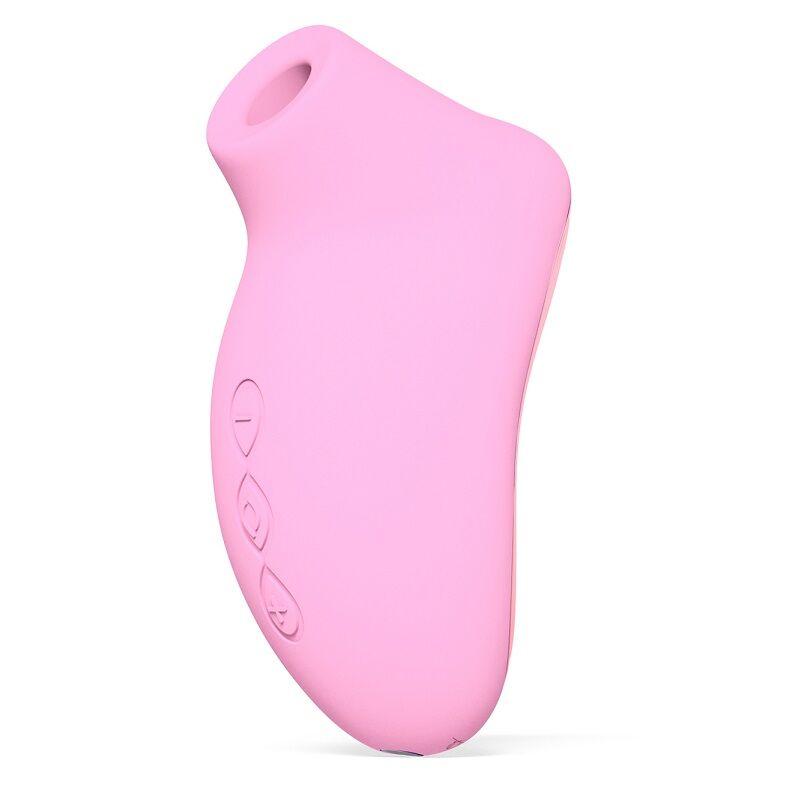 Звуковий стимулятор клітора LELO SONA 2 Travel Pink, тревел-версія, 12 режимів, фото 1