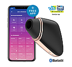 Вакуумний клиторальний вібратор Satisfyer Love Triangle з 11 режимами для стимуляції жінок чорний