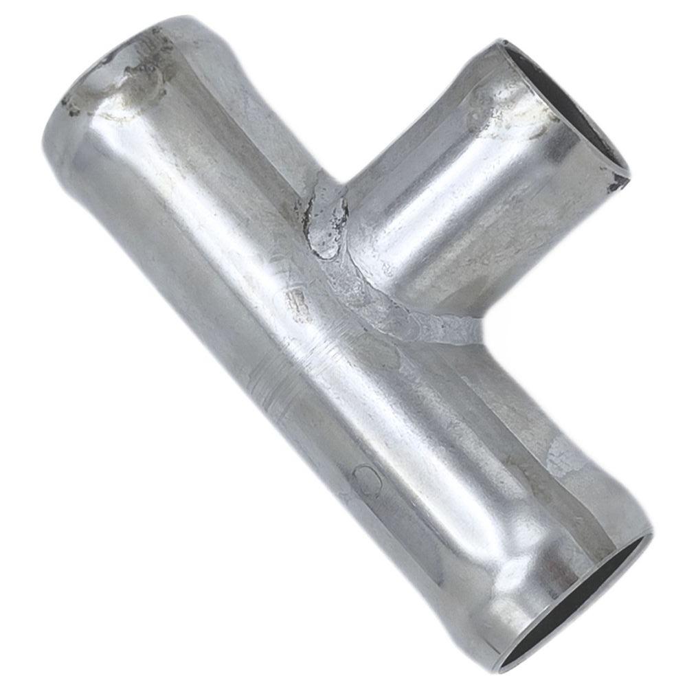 Трійник 25x22 мм тосольний з нержавіючої сталі, фото 1