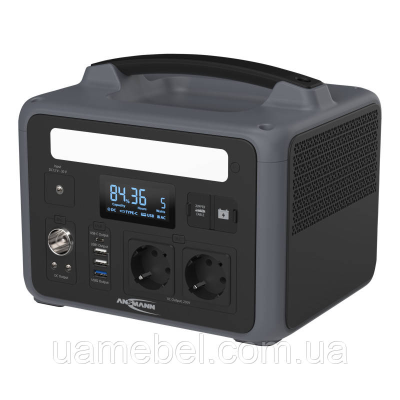 Портативна електростанція - PS600AC-600W-640Wh-cb