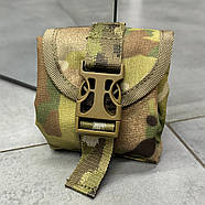 Сумка для швидкого скидання магазинів, Мультикам, WINTAC, на затяжці, Cordura 1000D, кишеня для порожніх автоматних магазинів, фото 2