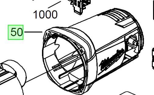Ремкомплект гайковерта корпус
