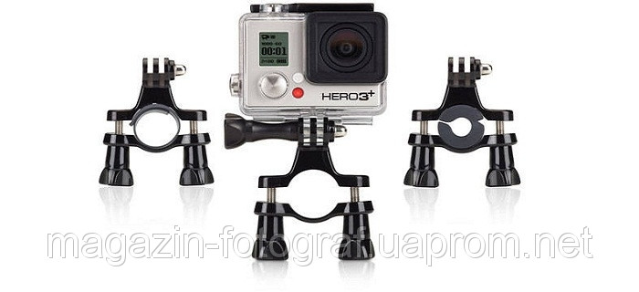 Handlebar Mount - крепление GoPro для тонких труб GRH30 / в магазине - фото 5 - id-p30411260