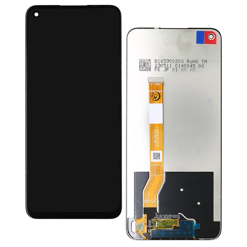 Дисплей Realme 8i (1540) модуль в зборі з тачскріном, чорний