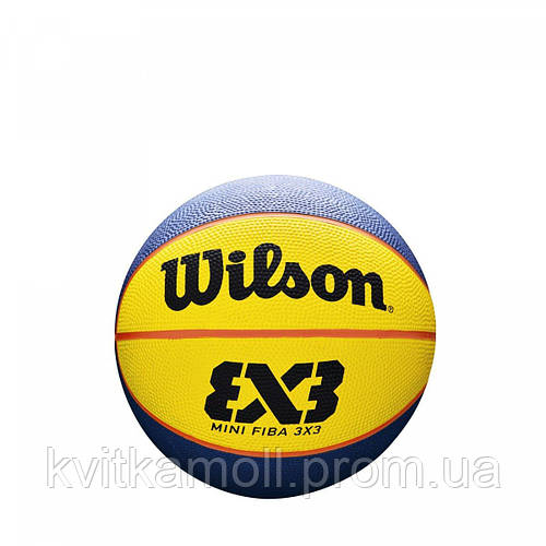 Мини-Мяч баскетбольный Wilson FIBA 3X3 MINI RBR BSKT KA, код: 7815804 ...